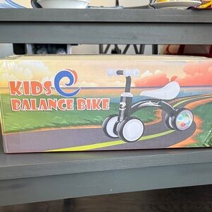Kids Balance Bike with LED Wheels